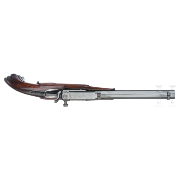 Einzelladerpistole unbekannter Herkunft, 6 mm