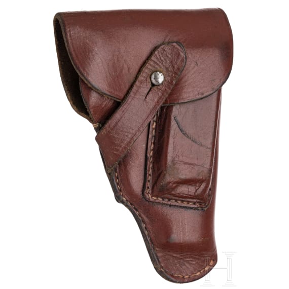 A Haenel-Schmeisser Mod. 1, Suhl, with holster