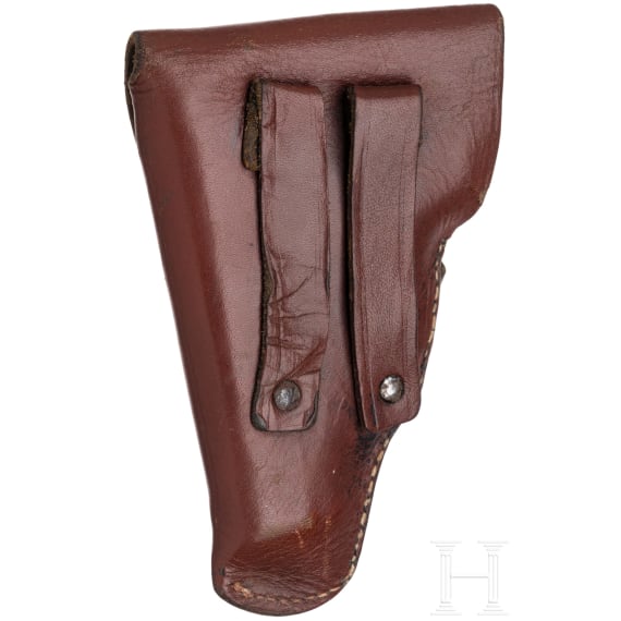 A Haenel-Schmeisser Mod. 1, Suhl, with holster