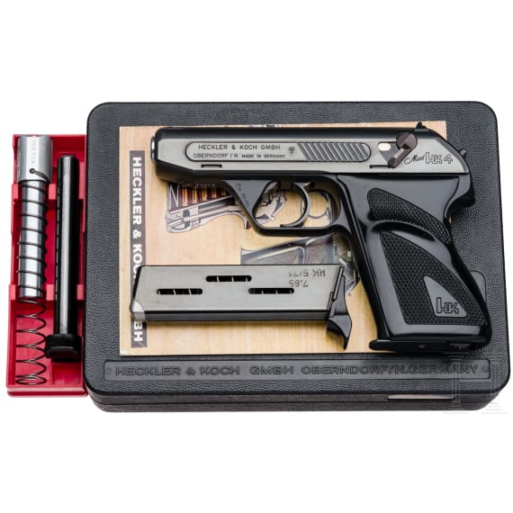 A Heckler & Koch Mod. HK 4, in box, with conversion barrel