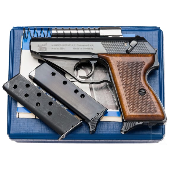 Mauser Mod. HSc, in Box mit Wechsellauf