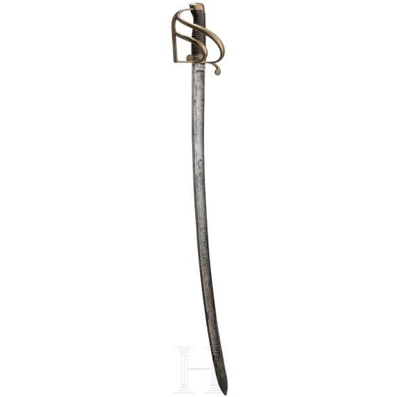 S&auml;bel M 1813 f&uuml;r Mannschaften der Gendarmerie zu Pferd, Form II