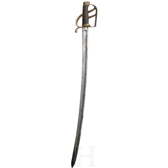 S&auml;bel M 1813 f&uuml;r Mannschaften der Gendarmerie zu Pferd, Form II