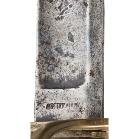 S&auml;bel M 1813 f&uuml;r Mannschaften der Gendarmerie zu Pferd, Form II