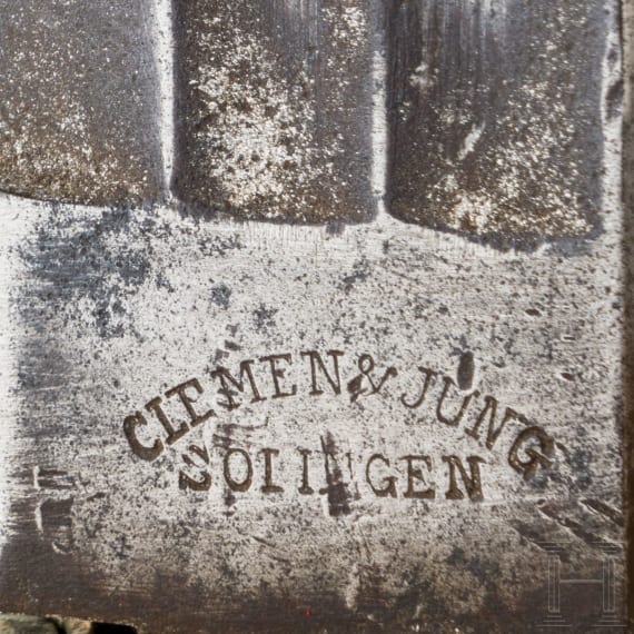 Pallasch f&uuml;r Schwere Reiter, datiert 1906