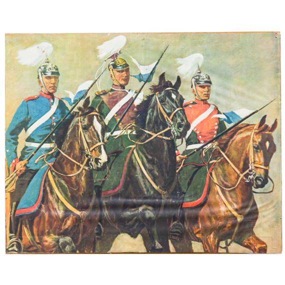 Karl Gr&uuml;nauer - Sammlung Gem&auml;lde/Grafiken zur bayerischen Kavallerie