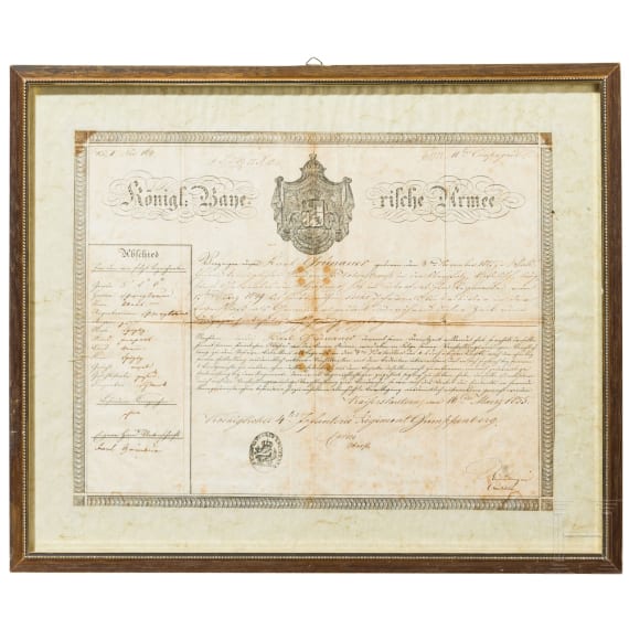 Karl Gr&uuml;nauer - Sammlung Gem&auml;lde/Grafiken zur bayerischen Kavallerie
