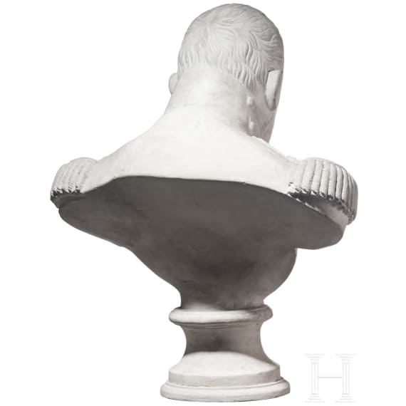 Ludwig II., Gro&szlig;herzog von Hessen Darmstadt (1777 - 1848) - Portr&auml;tb&uuml;ste