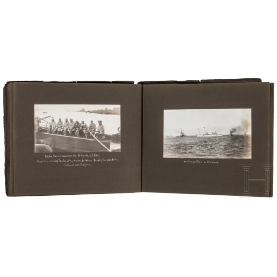 Nachlass eines Mitglieds der Bordkapelle der kaiserlichen Yacht Hohenzollern, um 1910 - 1930