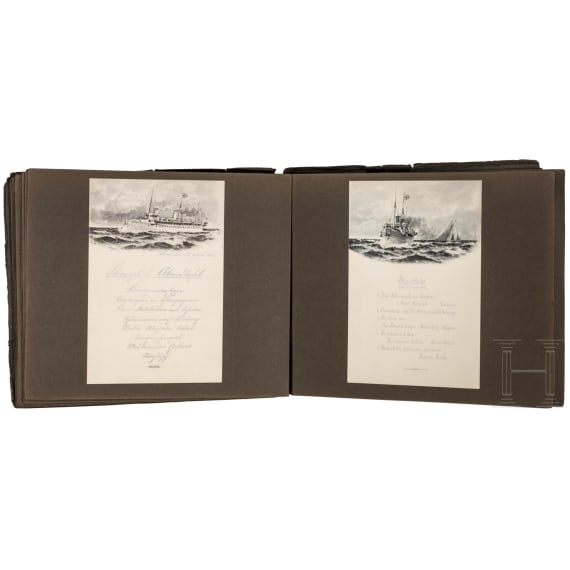 Nachlass eines Mitglieds der Bordkapelle der kaiserlichen Yacht Hohenzollern, um 1910 - 1930