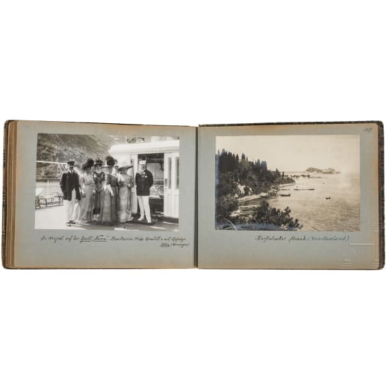 Nachlass eines Mitglieds der Bordkapelle der kaiserlichen Yacht Hohenzollern, um 1910 - 1930