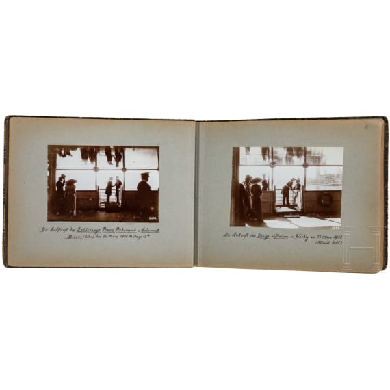 Nachlass eines Mitglieds der Bordkapelle der kaiserlichen Yacht Hohenzollern, um 1910 - 1930