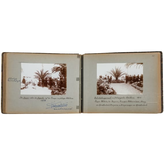 Nachlass eines Mitglieds der Bordkapelle der kaiserlichen Yacht Hohenzollern, um 1910 - 1930