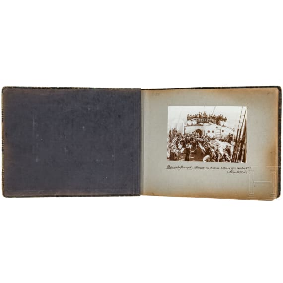 Nachlass eines Mitglieds der Bordkapelle der kaiserlichen Yacht Hohenzollern, um 1910 - 1930