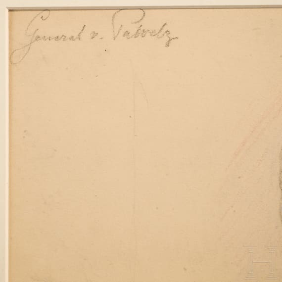 Richard Benno Adam (1873 - 1937), drei milit&auml;rische Portraits, datiert 1917