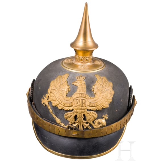 Helm f&uuml;r Offiziere der Infanterie, Preu&szlig;en, um 1900