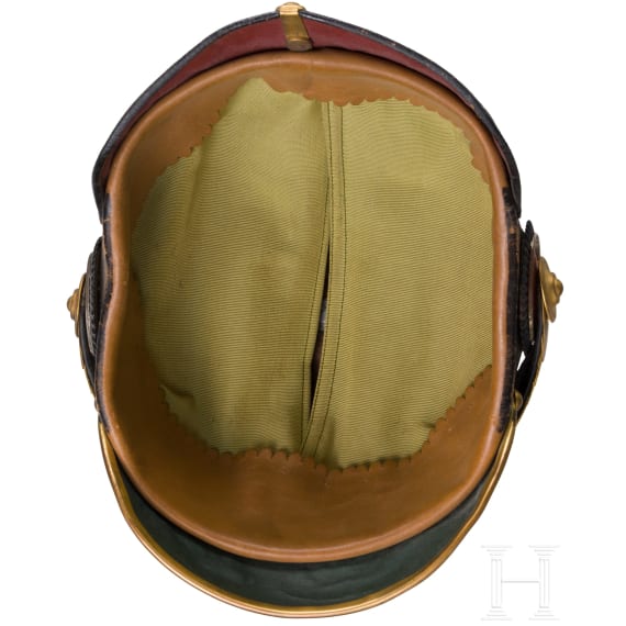 Helm f&uuml;r Offiziere der Infanterie, Preu&szlig;en, um 1900