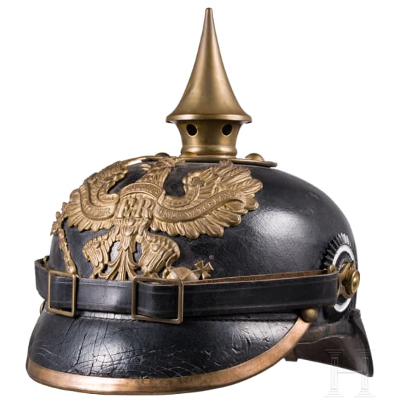 Helm M 1895 f&uuml;r Mannschaften der Linieninfanterie