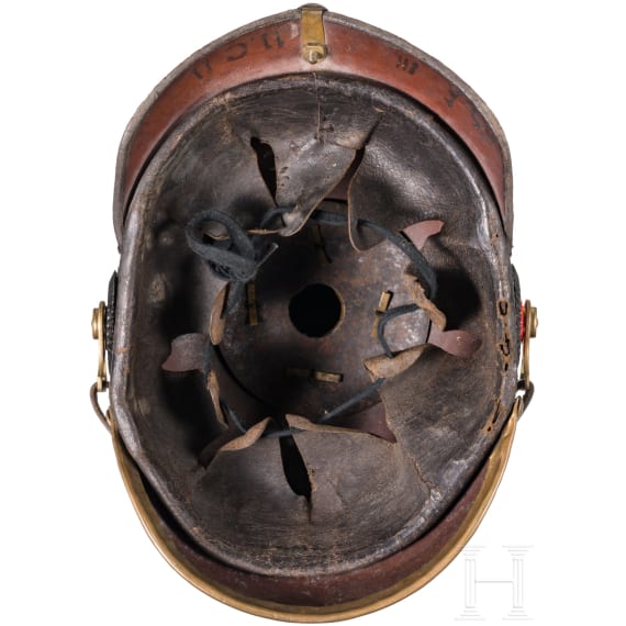 Helm M 1895 f&uuml;r Mannschaften der Linieninfanterie
