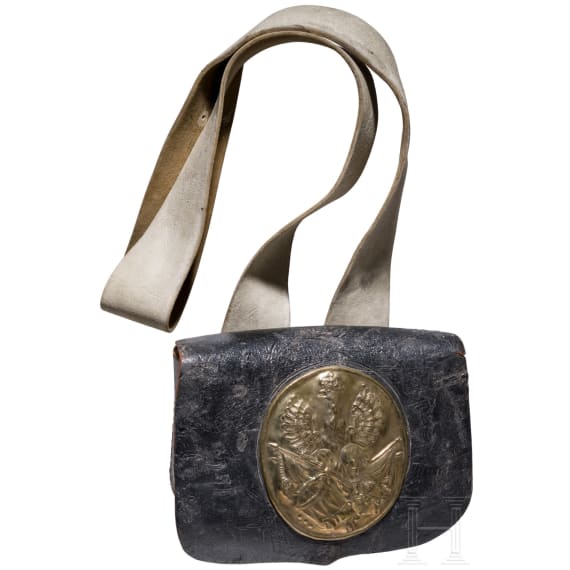 Gro&szlig;e Patronentasche f&uuml;r Mannschaften der Infanterie, um 1800