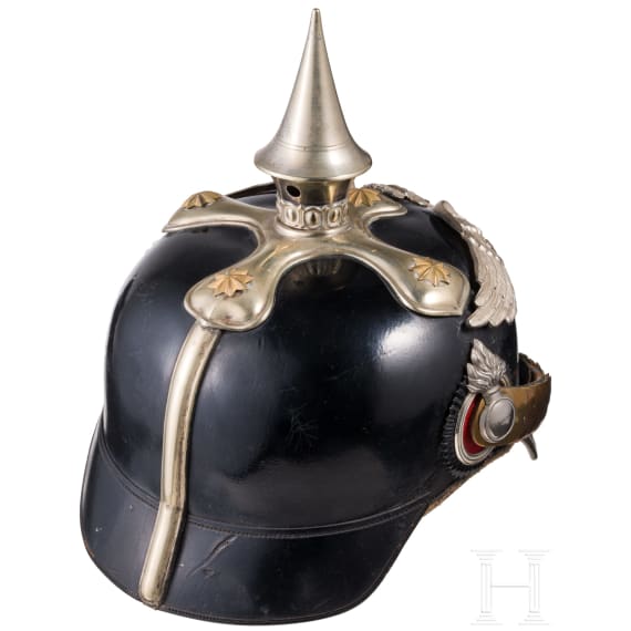 Helm f&uuml;r Offiziere im Grenadier-Regiment zu Pferde Freiherr v. Derfflinger (Neum&auml;rkisches) Nr. 3, um 1900
