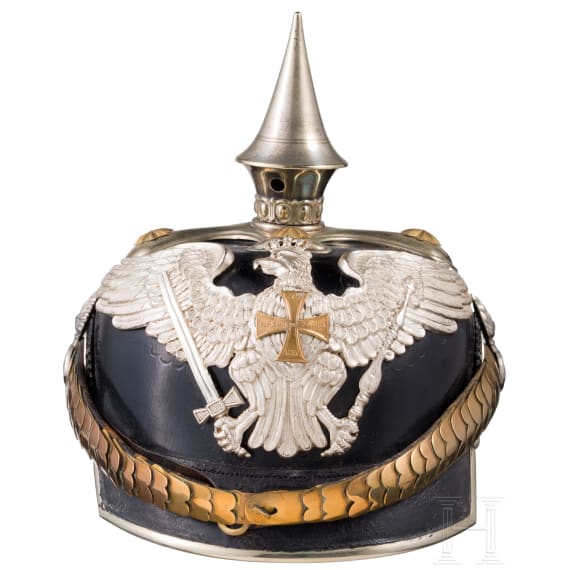 Helm f&uuml;r Offiziere im Grenadier-Regiment zu Pferde Freiherr v. Derfflinger (Neum&auml;rkisches) Nr. 3, um 1900