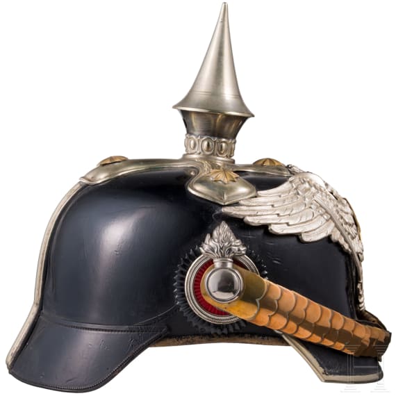 Helm f&uuml;r Offiziere im Grenadier-Regiment zu Pferde Freiherr v. Derfflinger (Neum&auml;rkisches) Nr. 3, um 1900