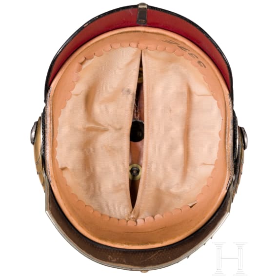 Helm f&uuml;r Offiziere im Grenadier-Regiment zu Pferde Freiherr v. Derfflinger (Neum&auml;rkisches) Nr. 3, um 1900