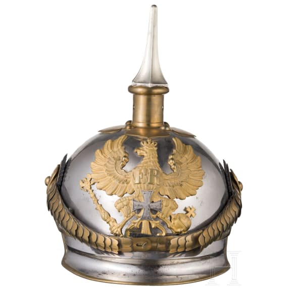 Helm f&uuml;r Reserveoffiziere der K&uuml;rassiere, um 1900
