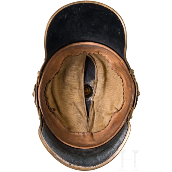 Helm f&uuml;r Reserveoffiziere der K&uuml;rassiere, um 1900