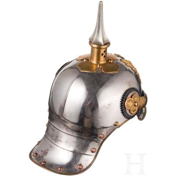 Helm f&uuml;r Reserveoffiziere der K&uuml;rassiere, um 1900