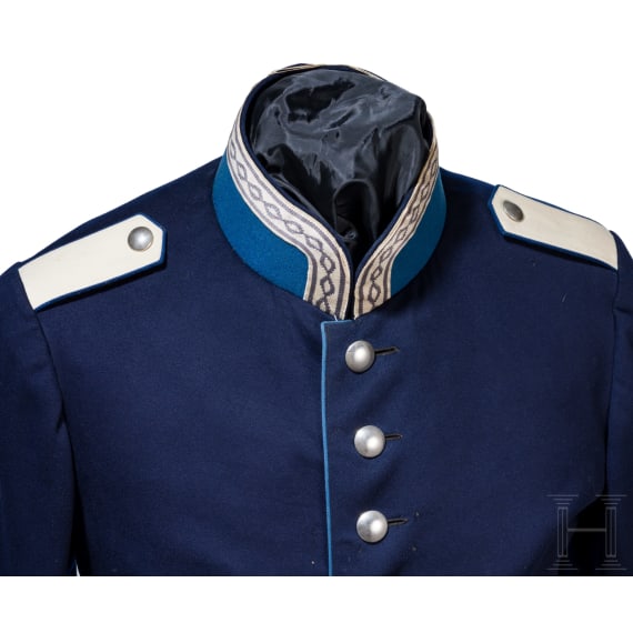 Waffenrock f&uuml;r Mannschaften im K&uuml;rassier-Regiment "Graf Wrangel" (Ostpreu&szlig;isches) Nr. 3, 1901 - 1918