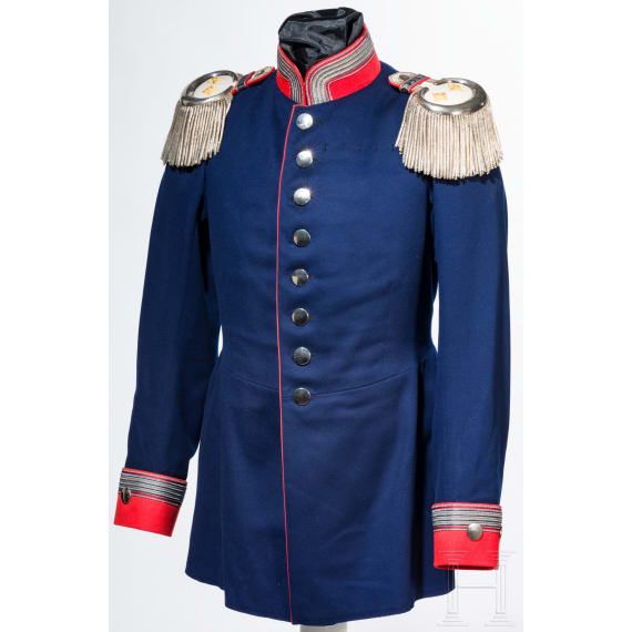 Waffenrock f&uuml;r einen Oberst im K&uuml;rassier-Regiment von Driesen (Westf&auml;lisches) Nr. 4, um 1900