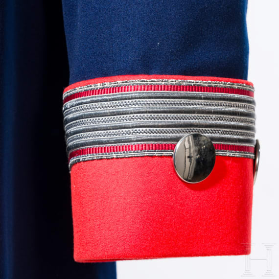 Waffenrock f&uuml;r einen Oberst im K&uuml;rassier-Regiment von Driesen (Westf&auml;lisches) Nr. 4, um 1900