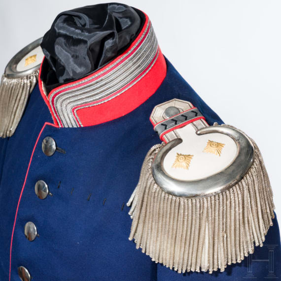 Waffenrock f&uuml;r einen Oberst im K&uuml;rassier-Regiment von Driesen (Westf&auml;lisches) Nr. 4, um 1900