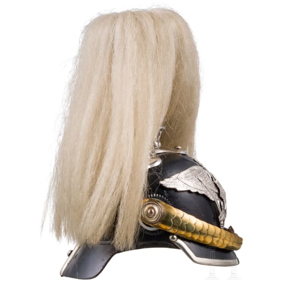 Helm M 1871 f&uuml;r Mannschaften im 2. Garde Dragoner-Regiment