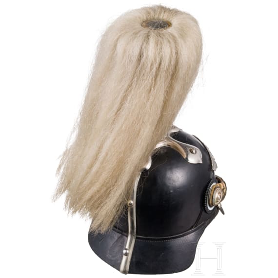 Helm M 1871 f&uuml;r Mannschaften im 2. Garde Dragoner-Regiment