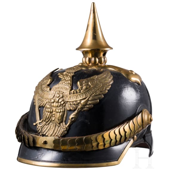 Helm f&uuml;r Mannschaften der Dragoner, vor 1897
