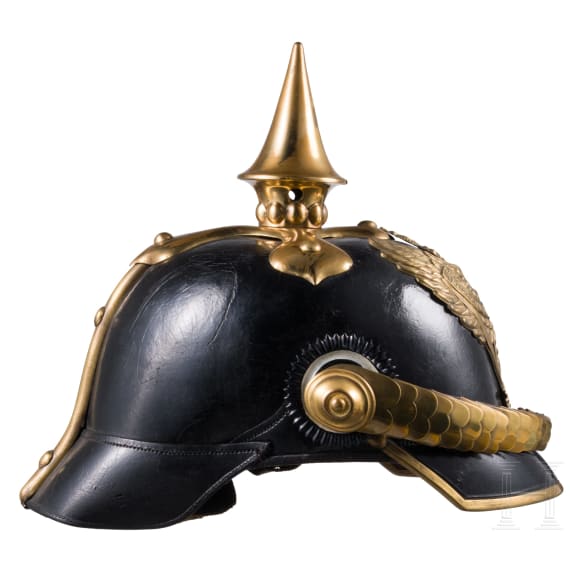 Helm f&uuml;r Mannschaften der Dragoner, vor 1897