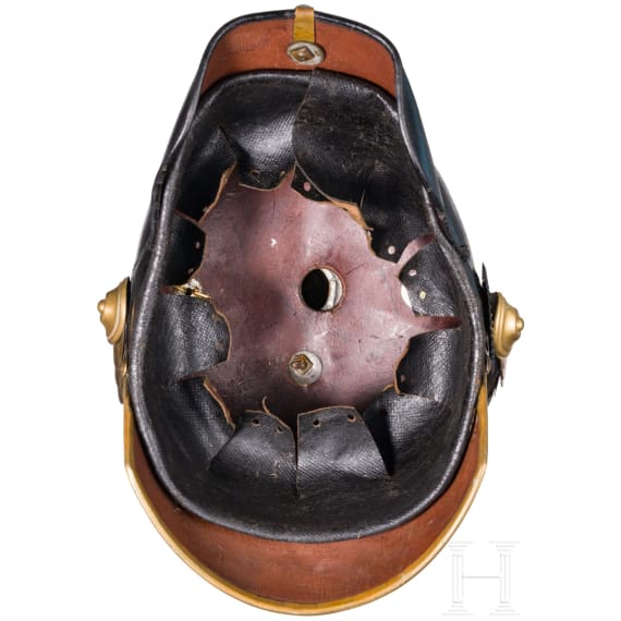 Helm f&uuml;r Mannschaften der Dragoner, vor 1897