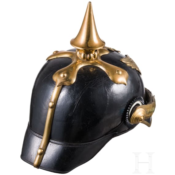 Helm f&uuml;r Mannschaften der Dragoner, vor 1897
