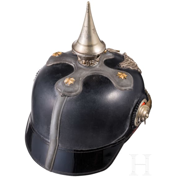 Helm f&uuml;r Reserveoffiziere der Dragoner-Regimenter, um 1914