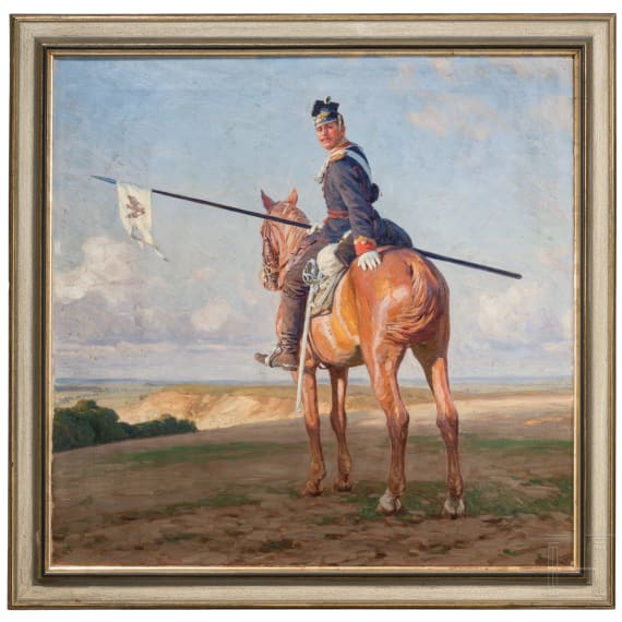 Lanzenreiter des 2. Garde-Ulanen-Regiments zu Pferd
