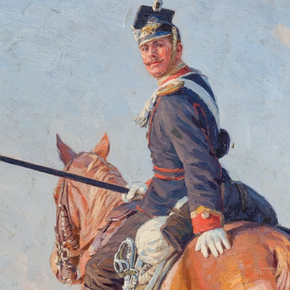 Lanzenreiter des 2. Garde-Ulanen-Regiments zu Pferd