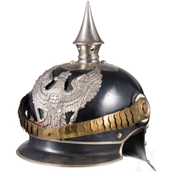 Helm f&uuml;r Mannschaften der J&auml;ger zu Pferde, um 1900