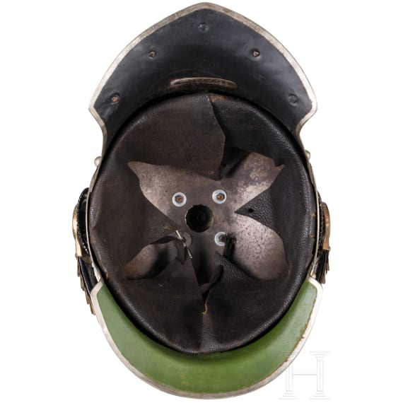 Helm f&uuml;r Mannschaften der J&auml;ger zu Pferde, um 1900