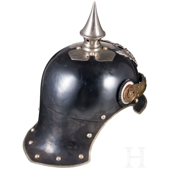 Helm f&uuml;r Mannschaften der J&auml;ger zu Pferde, um 1900