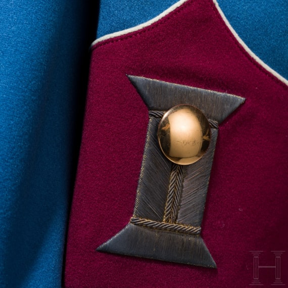 Ulanka f&uuml;r Offiziere im K&ouml;niglich S&auml;chsischen 2. Ulanen-Regiment Nr. 18, datiert 1914