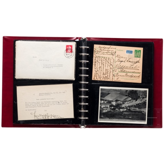 Prince Friedrich Christian, Duke of Saxony (1893 - 1968), and Prince Georg &ndash; a collection of personal correspondence, 1930s - 1960s