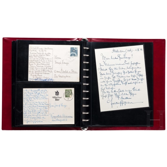 Prince Friedrich Christian, Duke of Saxony (1893 - 1968), and Prince Georg &ndash; a collection of personal correspondence, 1930s - 1960s